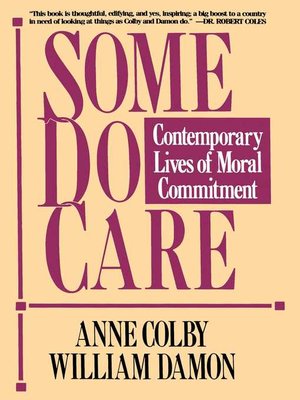cover image of Some Do Care